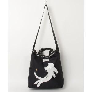 「TSUMORI CHISATO」 2WAYバッグ「niko and...コラボ」 - ブラック レディース