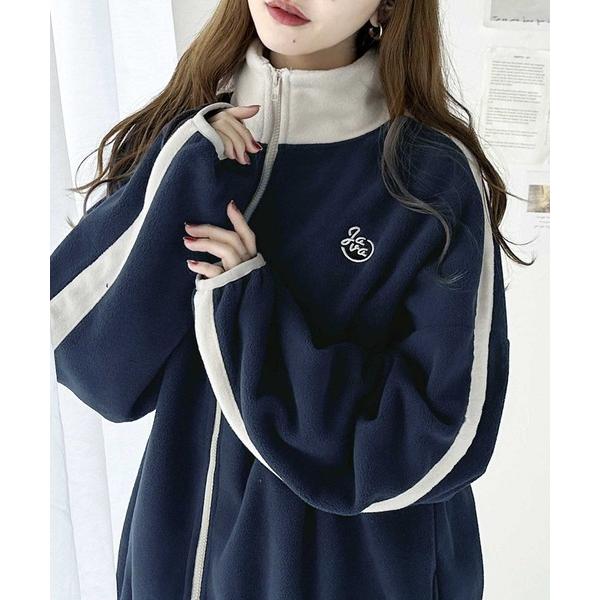 「Java」 カーディガン MEDIUM ネイビー レディース