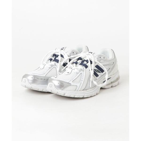 「New Balance」 ローカットスニーカー 24cm ホワイト レディース