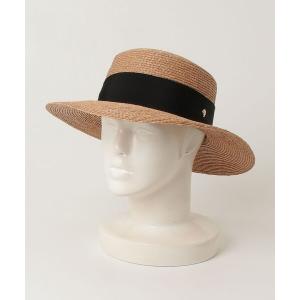 「Helen Kaminski」 ストローハット ONE SIZE ブラウン レディース