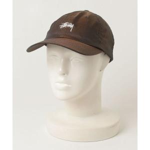 「STUSSY」 キャップ - ブラウン メンズ