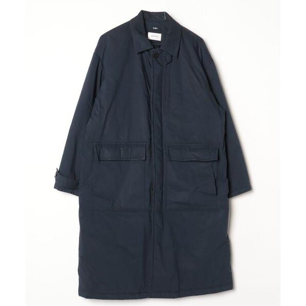 「SHIPS」 ステンカラーコート MEDIUM ネイビー メンズ