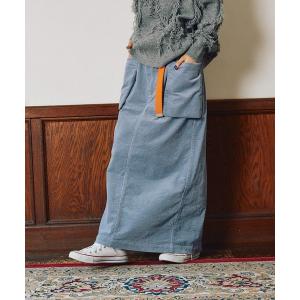 「niko and...」 タイトスカート MEDIUM ブルー レディース