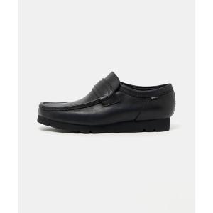 大幅値下【新品未使用】Clarks メンズ　ブラック デッキシューズ Clarks（クラークス） デッキシューズ WallabeeFTRGTX / ワラビー