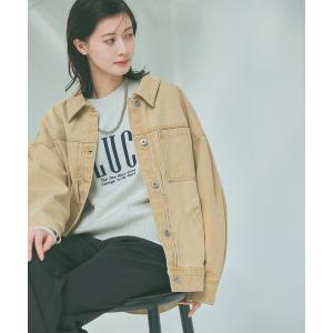 デニムジャケット gジャン カラーデニムブルゾン / 638619 レディース