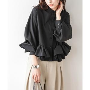 tシャツ ダブルフリル ブラウス レディース