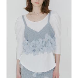 メニーリボンニットビスチェIII「セットアップ対応」 レディース