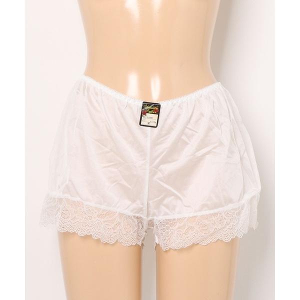 ショーツ 「スカートの張り付き防止！裾レースがポイント♪ペチコート」