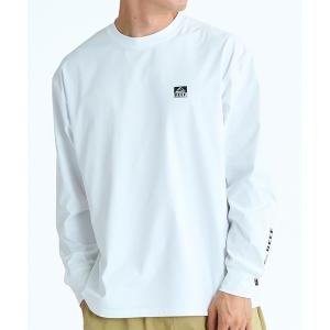 ラッシュガード REEF 長袖 ラッシュガード メンズ 1POINT LOGO RASH LS T ELY261024 メンズ レディース