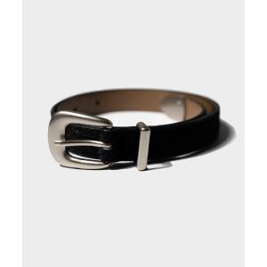 YLEVE（イレーヴ） ベルト YLEVE / LEATHER WESTERN BELT メンズ