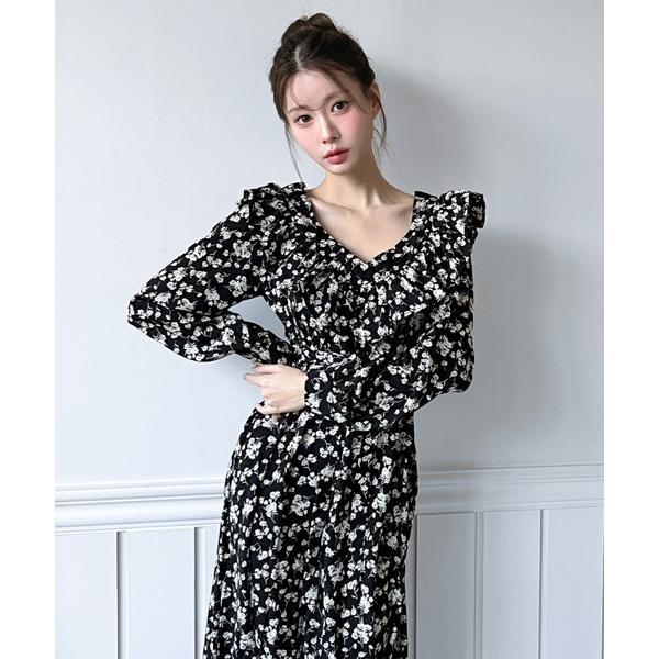 ワンピース 「着用動画あり！」ロマンティックフラワーワンピース/2026 SS COLLECTION
