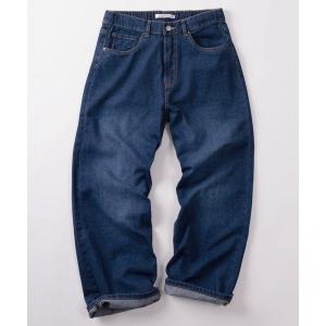 ワイドパンツ ジーンズ 「83」ヴィンテージウォッシュ ワイドシルエット デニムバギーパンツ「セットアップ可能」 メンズ レディース