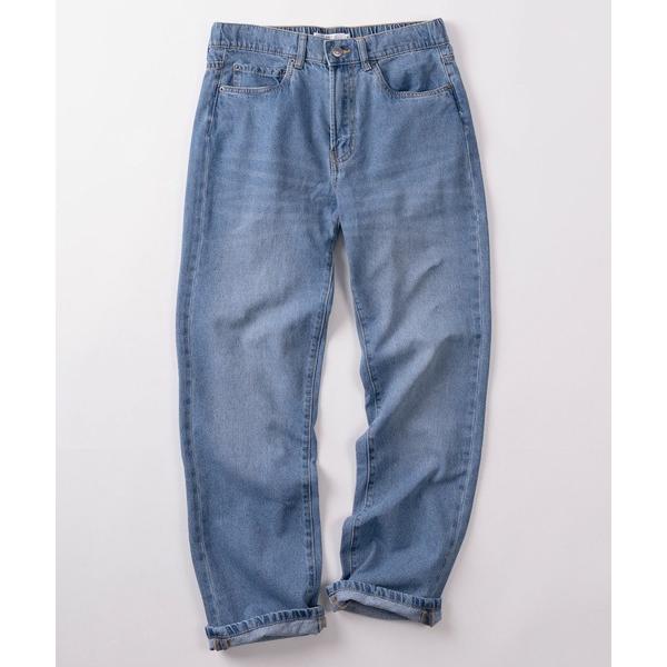 ジーンズ 「83」ヴィンテージライク ウォッシュ加工 レギュラーシルエット デニムパンツ「セットアッ...