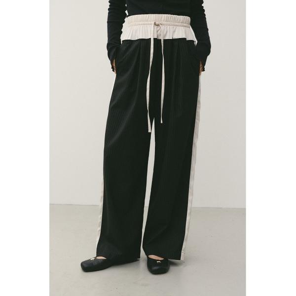 パンツ サイドラインストライプパンツ レディース