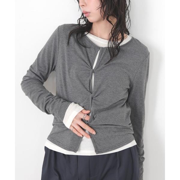 tシャツ 2WAYクロスデザインプルオーバー レディース