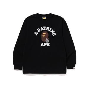tシャツ GO APE POINTER COLLEGE LS TEE BAPEC メンズ レディース