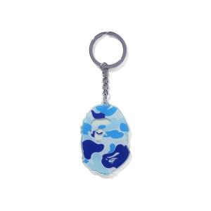 A BATHING APE（アベイシングエイプ） キーホルダー APE HEAD METAL