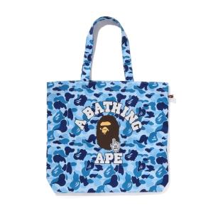 トートバッグ BAPE CAMO GO APE POINTER COLLEGE TOTE BAG BAPEC メンズ レディース