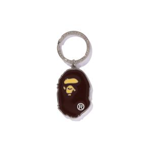 A BATHING APE（アベイシングエイプ） キーホルダー APE HEAD KEYCHAIN