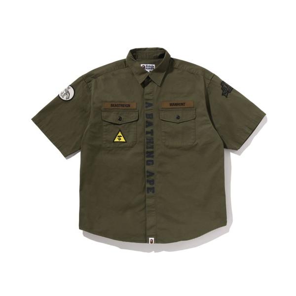 シャツ MULTI PATCH CPO SS SHIRT メンズ