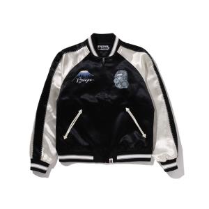 A BATHING APE（アベイシングエイプ） スカジャン JAPANESE CRANE