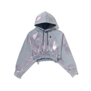 a bathing ape ジップパーカー　ジャンパー　アウター A BATHING APE（アベイシングエイプ） パーカー ABC CAMO CRAZY SHARK