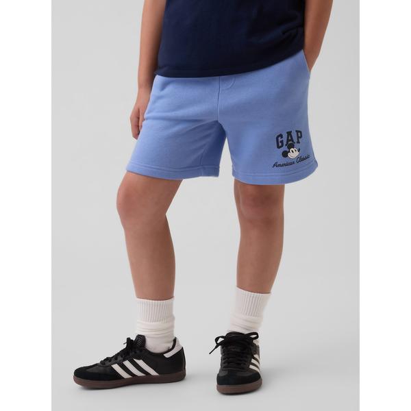 パンツ GapKids × ディズニー ミッキーマウス リラックスフィット GAPロゴ プルオンショ...