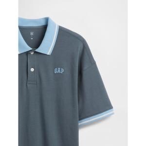 ポロシャツ オーバーサイズ GAPロゴ ピケポロシャツ (キッズ) キッズ 子供服 男の子｜ZOZOTOWN Yahoo!店
