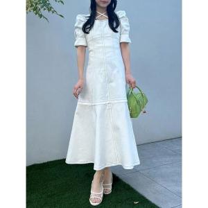 ワンピース 2WAYスイッチングステッチワンピース