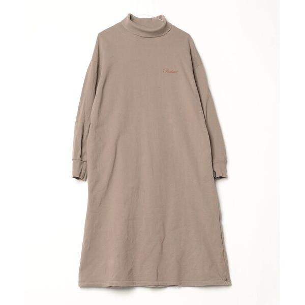 「PENDLETON」 ワンポイント長袖ワンピース FREE ブラウン レディース