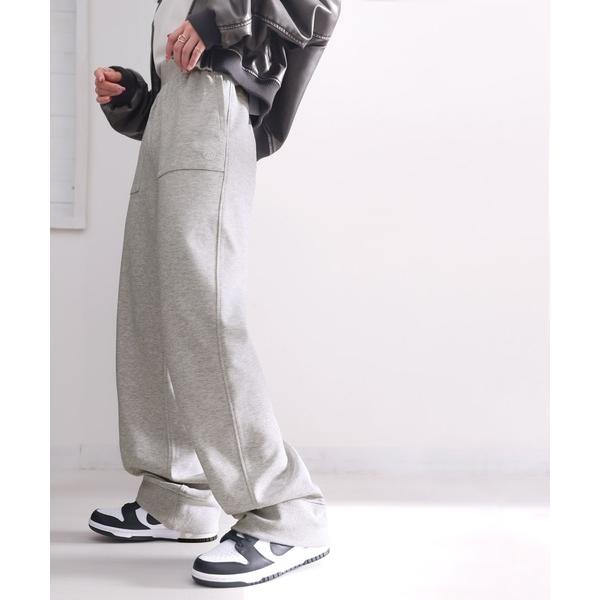 「Java」 イージーパンツ X-LARGE グレー レディース