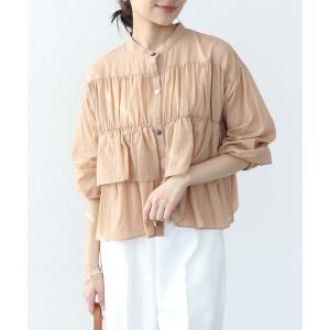 ブラウス シャツ ティアードブラウス レディース