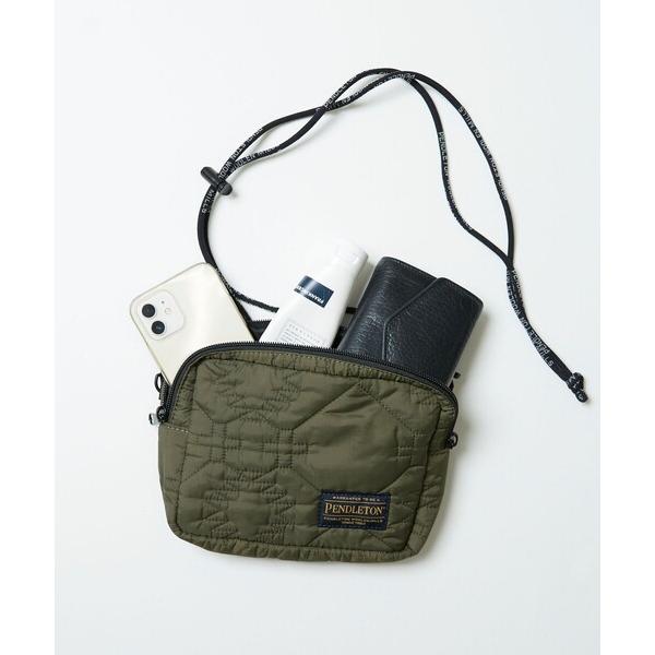 「FREAK'S STORE」 「PENDLETON」ショルダーバッグ ONE SIZE オリーブ ...