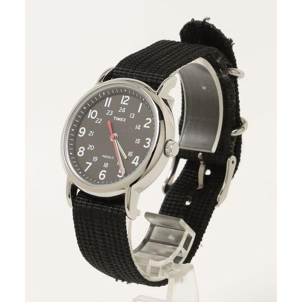 「TIMEX」 アナログ腕時計 - ブラック メンズ