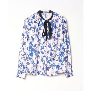 「PINKY&DIANNE」 長袖ブラウス 38 ブルー レディース