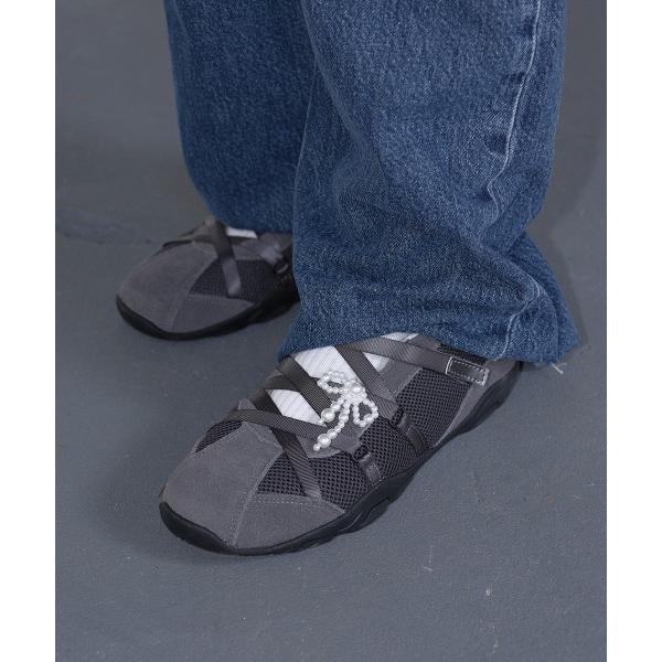 「ROCKFISH WEATHERWEAR」 ローカットスニーカー 24.0cm チャコール レディ...