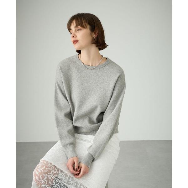 「N.O.R.C」 長袖ニット フリー グレー レディース