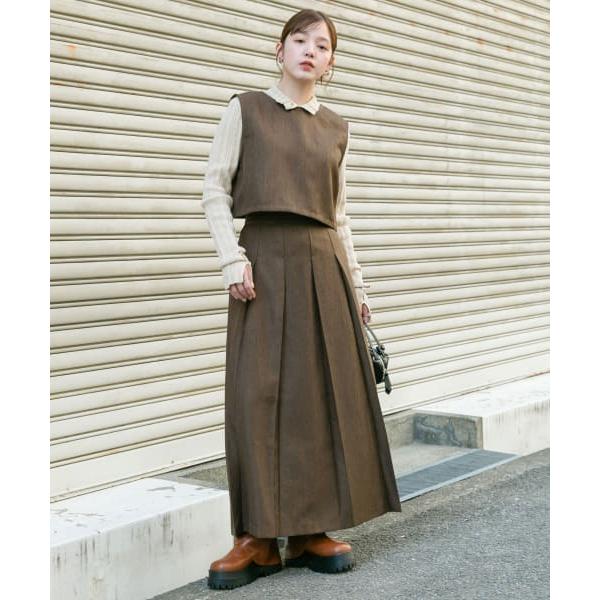 「KBF」 セットアップ 36 ブラウン系その他 レディース