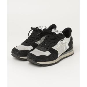 「Atlantic STARS」 ローカットスニーカー 40 ブラック レディース