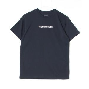 「THE NORTH FACE」 半袖Tシャツ M ネイビー レディース