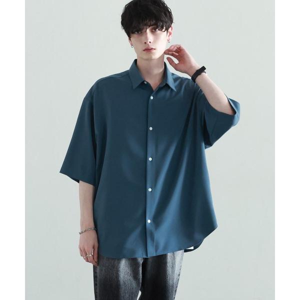 「RAGEBLUE」 半袖シャツ MEDIUM ブルー メンズ