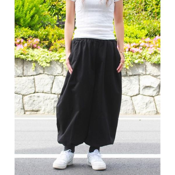 「HARVESTY」 チノパンツ 0 ブラック レディース