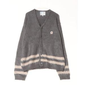 「coen」 ニットカーディガン X-LARGE ダークグレー メンズ