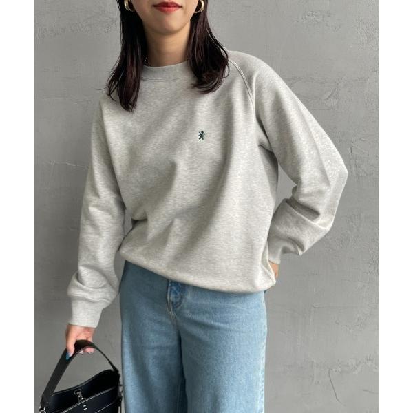 トレーナー スウェット 「GYMPHLEX/ジムフレックス」 スイングスリーブ ワンポイントロゴ刺繍...