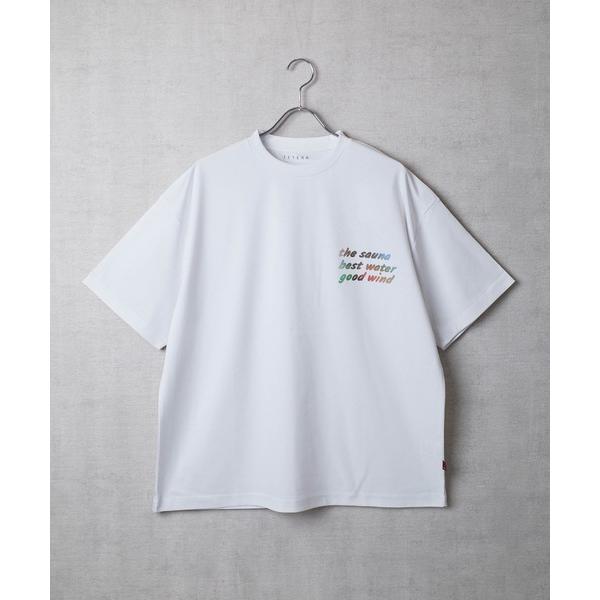 tシャツ 半袖 「LW」「it」「TETERA/テテラ」超撥水メッセージTシャツ レディース メンズ