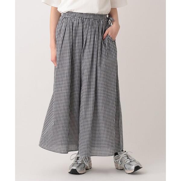 スカート インド綿チェックスカーチョ