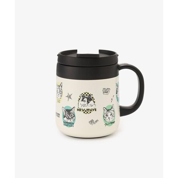 タンブラー フタ付きステンレスマグカップ/Cat's NapTime