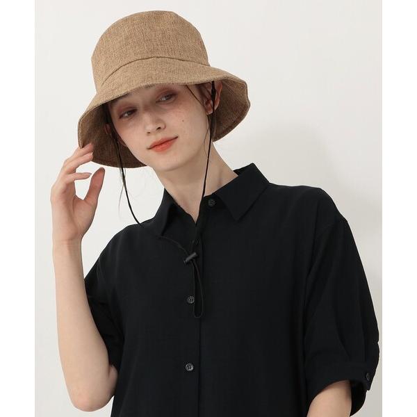 帽子 ハット ギマリボンバックカットUVハット レディース