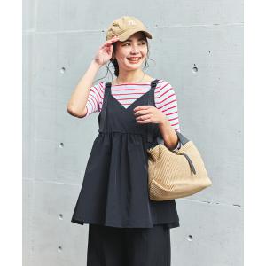 セットアップ THOUSAND MILE × FREAK'S STORE/サウザンドマイル 別注 UVカット カシュクールキャミ セットアップ｜ZOZOTOWN Yahoo!店