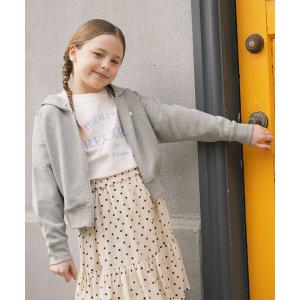 パーカー ダンボールストレッチZIPパーカー/636460 キッズ 子供服 女の子